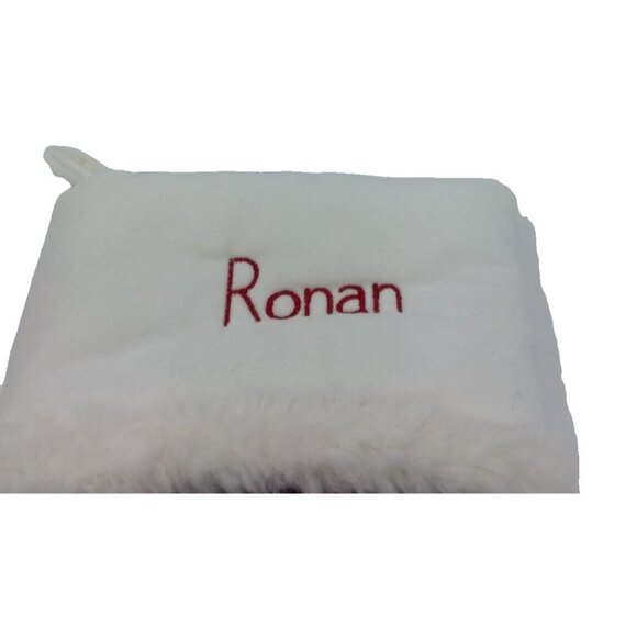 Pottery Barn Kids Ronan Tartan Plaid Stocking Holiday Christmas Quilted Xmas - Picture 2 of 8